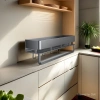 Light luxury kitchen storage rack, seasoning rack, carbon steel, no need for drilling, wall-mounted seasoning household goods, single-layer 30cm details Picture